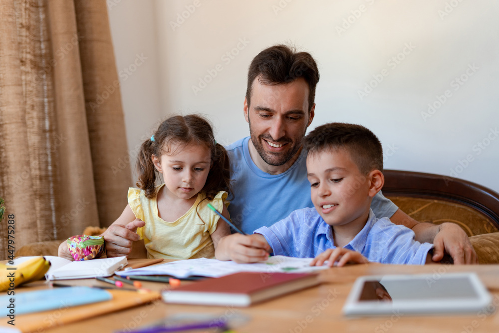 The nanny man teaches children to write and prepares them for school, rejoices in their success and monitors the learning process. The nanny man teaches children to write and prepares them for school, rejoices in their success and monitors the learning process.