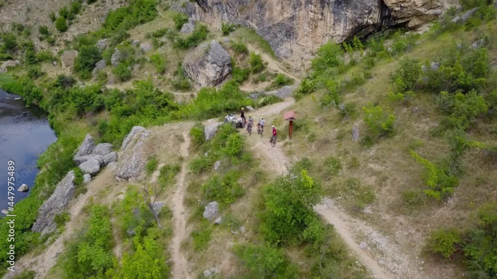 Taking break while talking and discussing