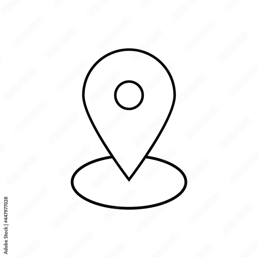 Navigation icon vector set. Location illustration sign collection. Map symbol or logo. Navigation icon vector set. Location illustration sign collection. Map symbol or logo.
