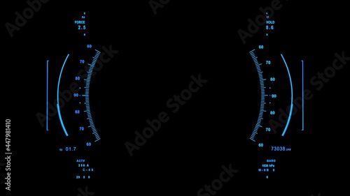 cockpit start up sequence, modern futuristic hud animation, space ship interface, fighter jet flight display, boot up & wake up 