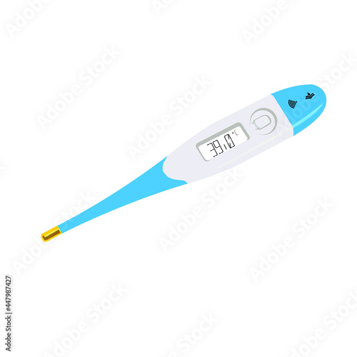 vector digital thermometer