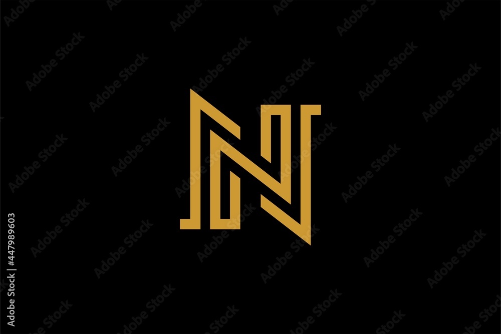 Letter N logo design vector. N monogram sign symbol. Letter N logo design vector. N monogram sign symbol.
