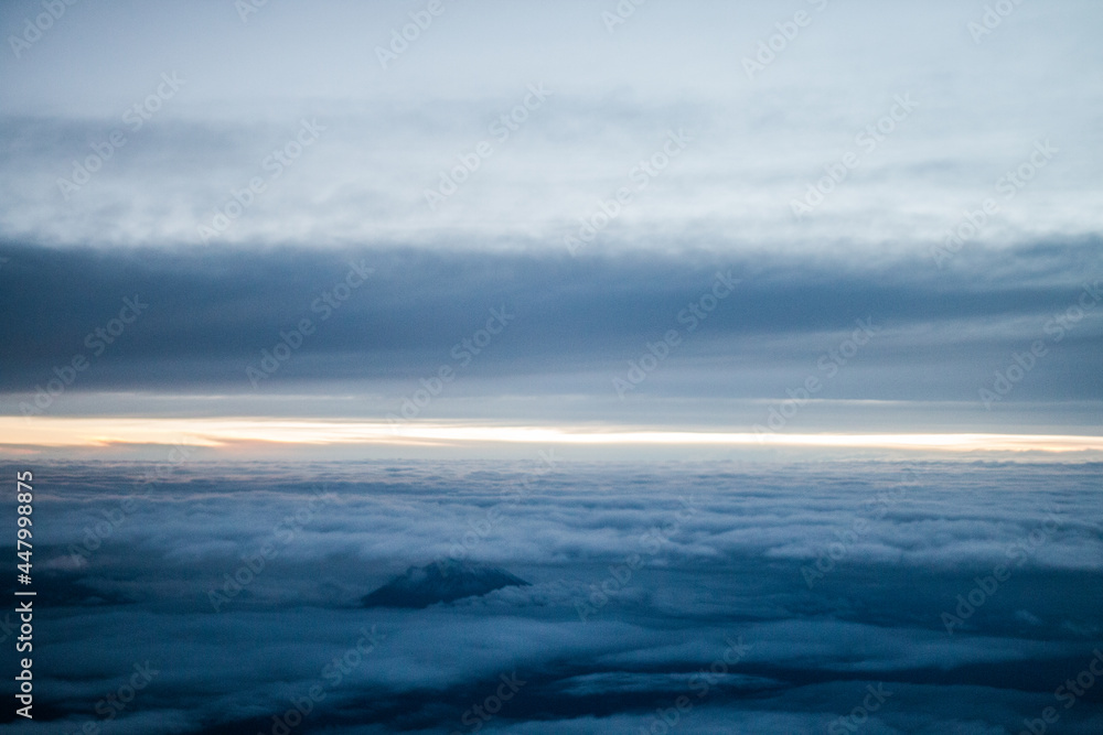 sunrise from the plane sunrise from the plane