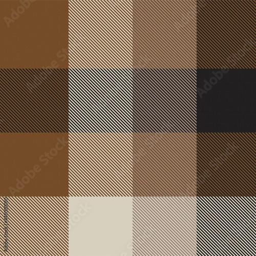 Brown Asymmetric Plaid textured Seamless Pattern