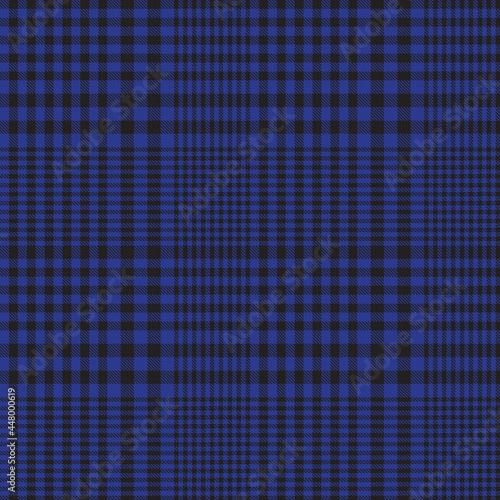 Blue Asymmetric Plaid textured Seamless Pattern