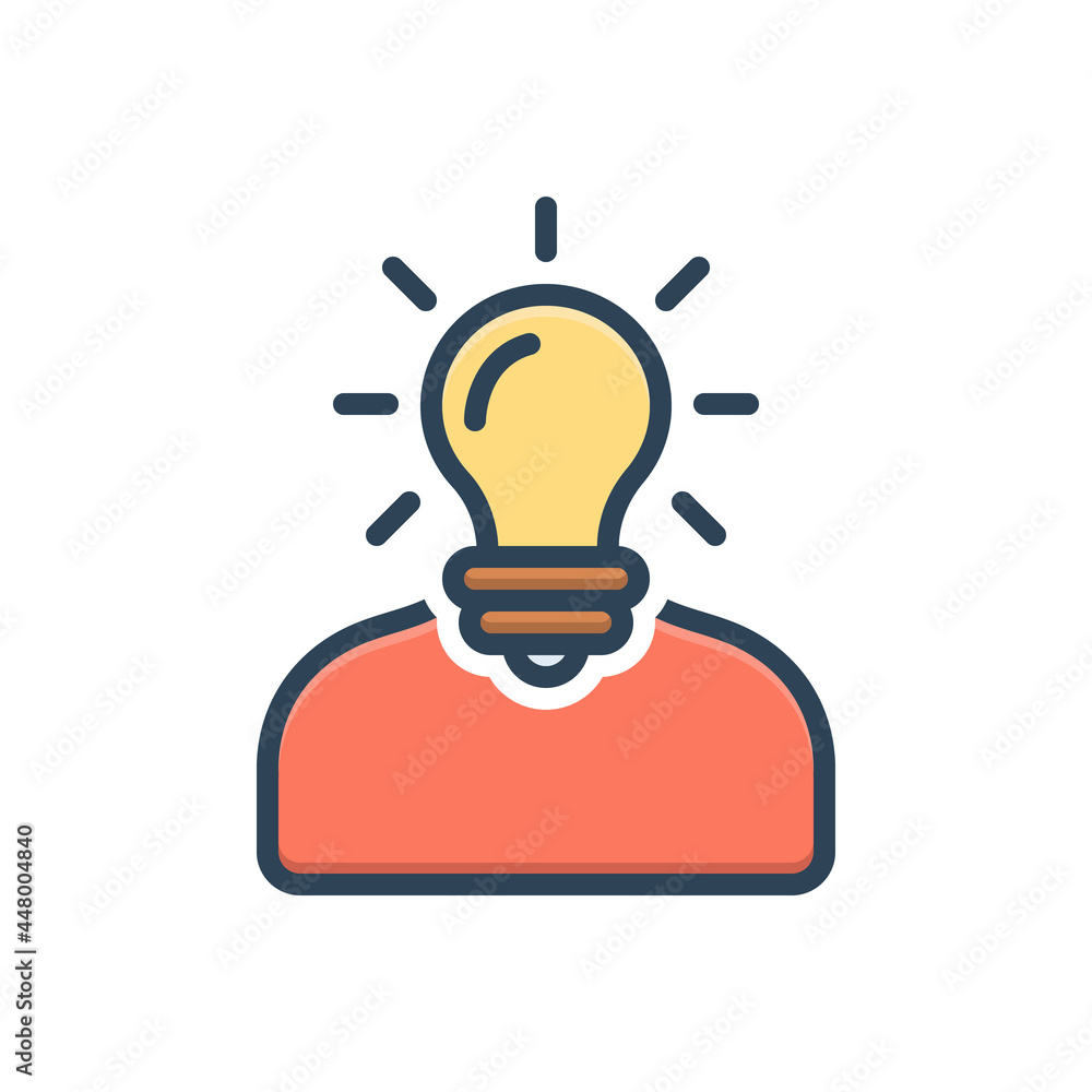 Φωτογραφία Color illustration icon for understand