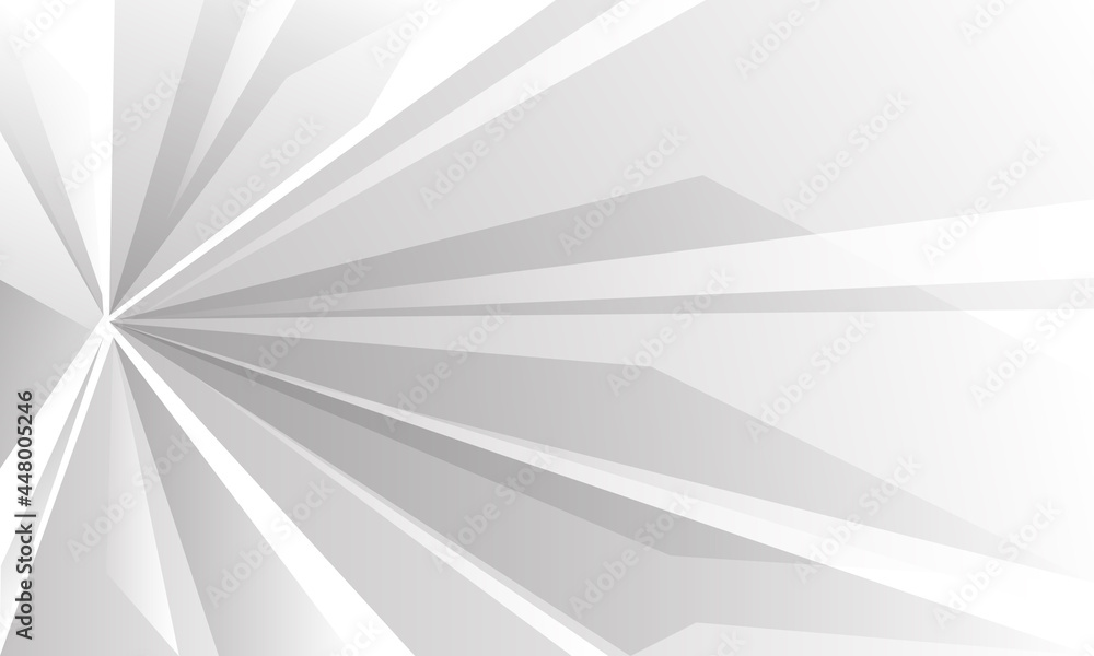 Abstract white speed zoom geometric background vector illustration. Abstract white speed zoom geometric background vector illustration.