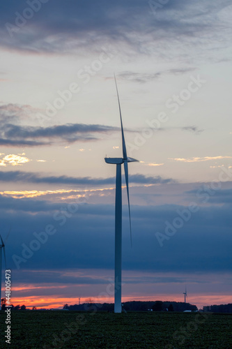 
Michigan Wind Farm, wind turbines