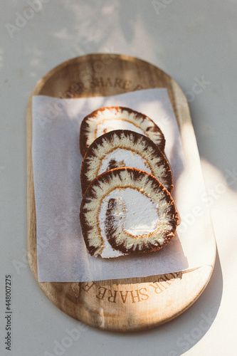 duo flavor swiss roll photo