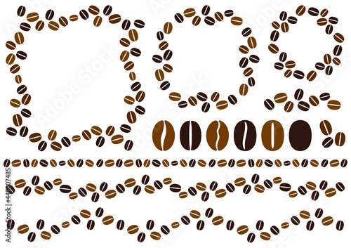 コーヒー豆のイラスト素材集