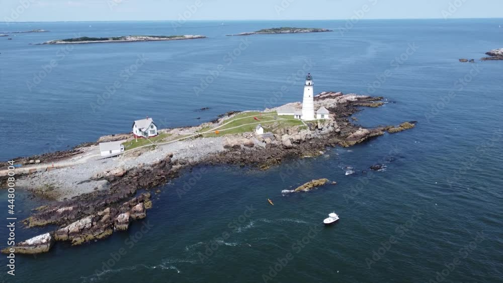 large White lighthouse in massachusetts large White lighthouse in massachusetts