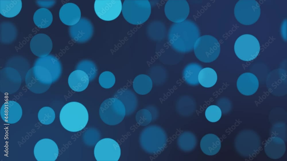 New cyan color bokeh animated background New cyan color bokeh animated background