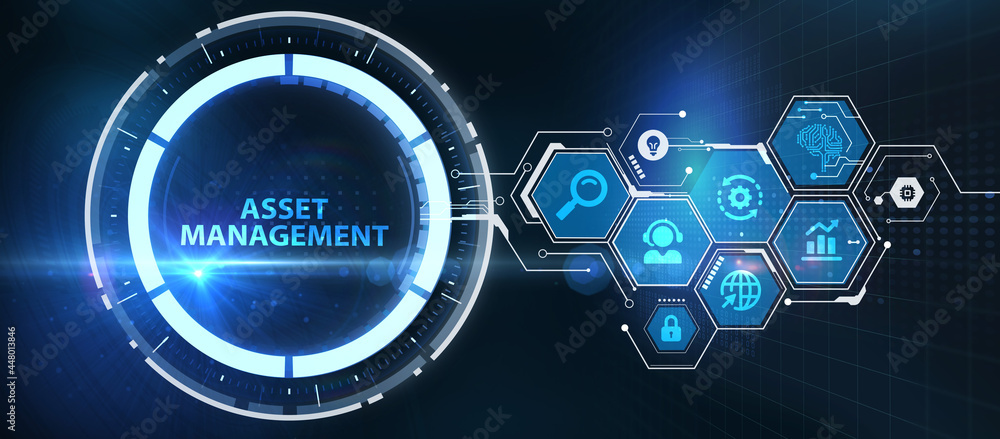 Asset management. Business, Technology, Internet and network concept. Asset management. Business, Technology, Internet and network concept.