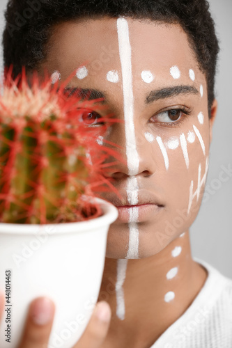 Young African-American guy ...