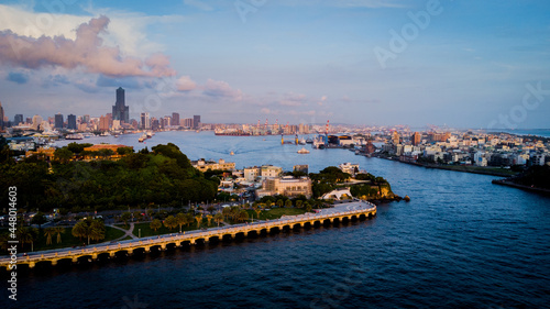 The Aerial view of Kaohsiung