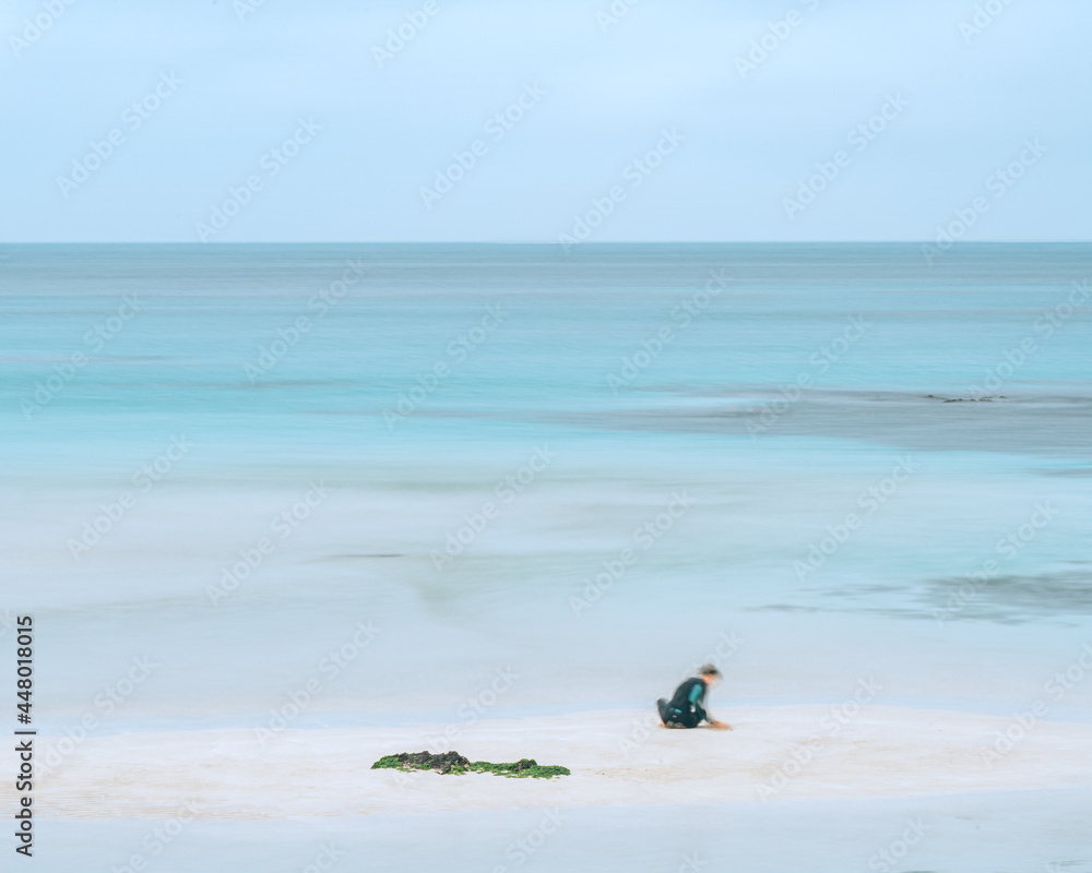 Fototapeta premium The serene and beautiful sea