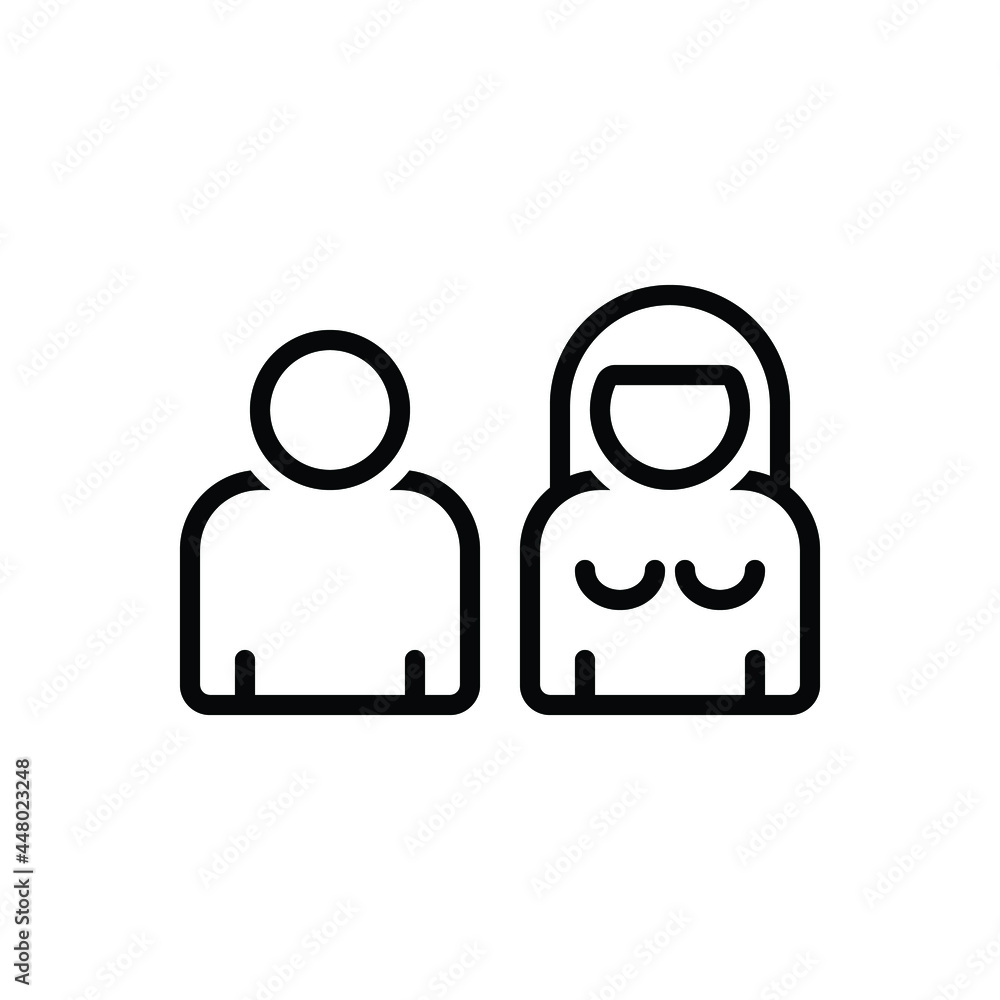 Black line icon for beside Black line icon for beside