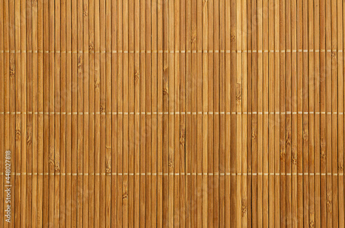 Texture of woven bamboo. Bamboo napkin  tatami floor.