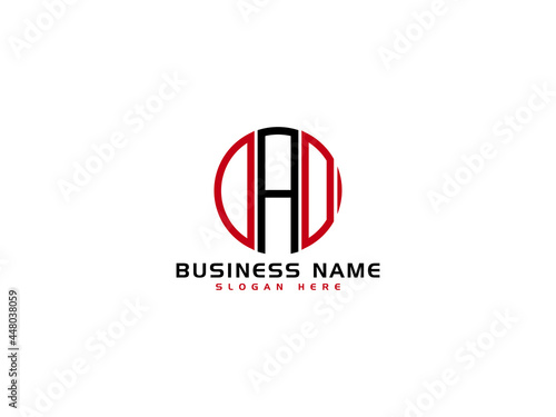 Creative DAO Logo Letter Vector Image Design For Business