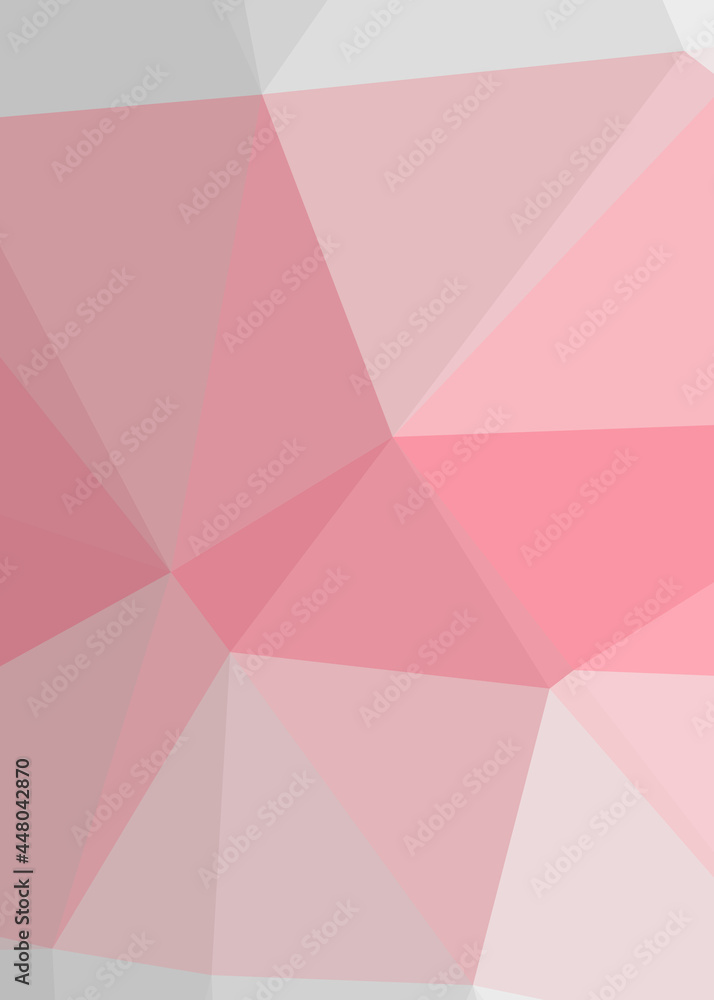 Fototapeta premium Abstract computational color Polygones background illustration