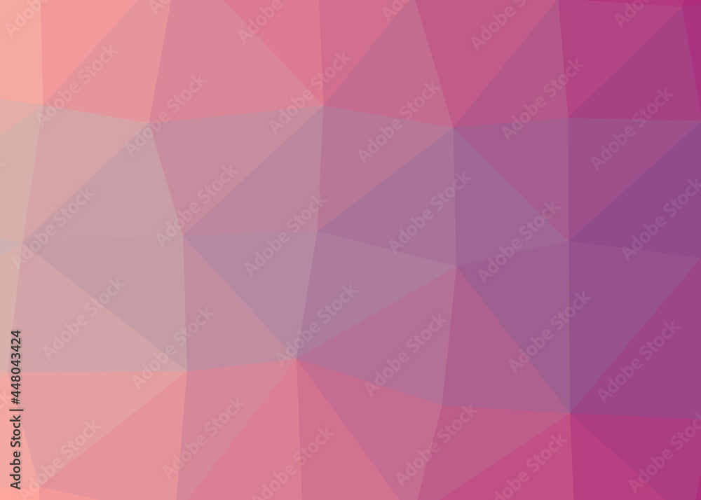 Fototapeta premium Abstract computational color Polygones background illustration