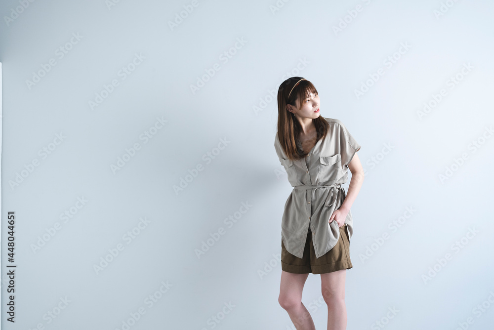爽やかな女性 爽やかな女性