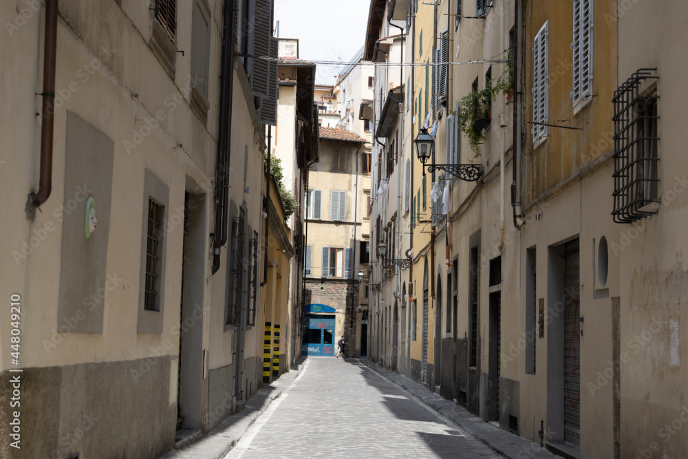 Fototapeta premium Gasse in Altstadt von Florenz