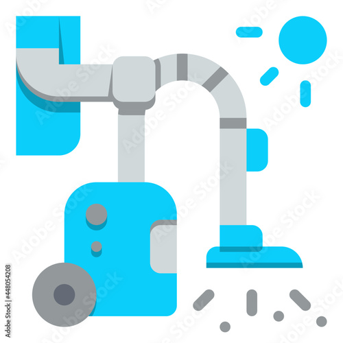 vacuum flat icon