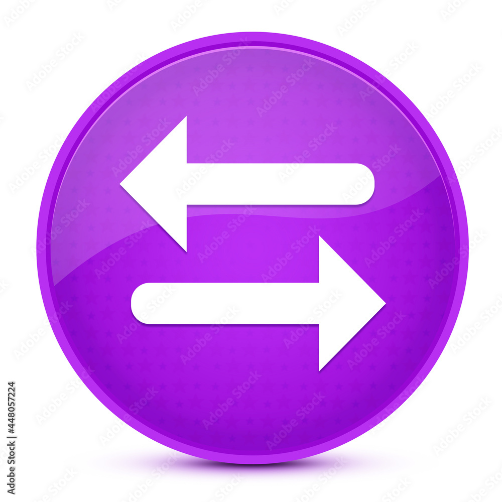 Transfer arrow aesthetic glossy purple round button abstract Transfer arrow aesthetic glossy purple round button abstract