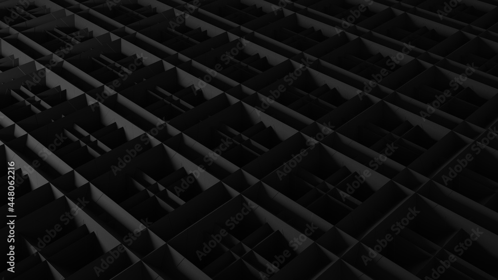 abstract black wall background. 3d rendering abstract black wall background. 3d rendering