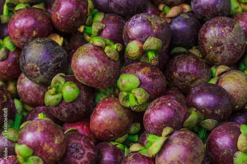 photo of delicious fruit mangosteen