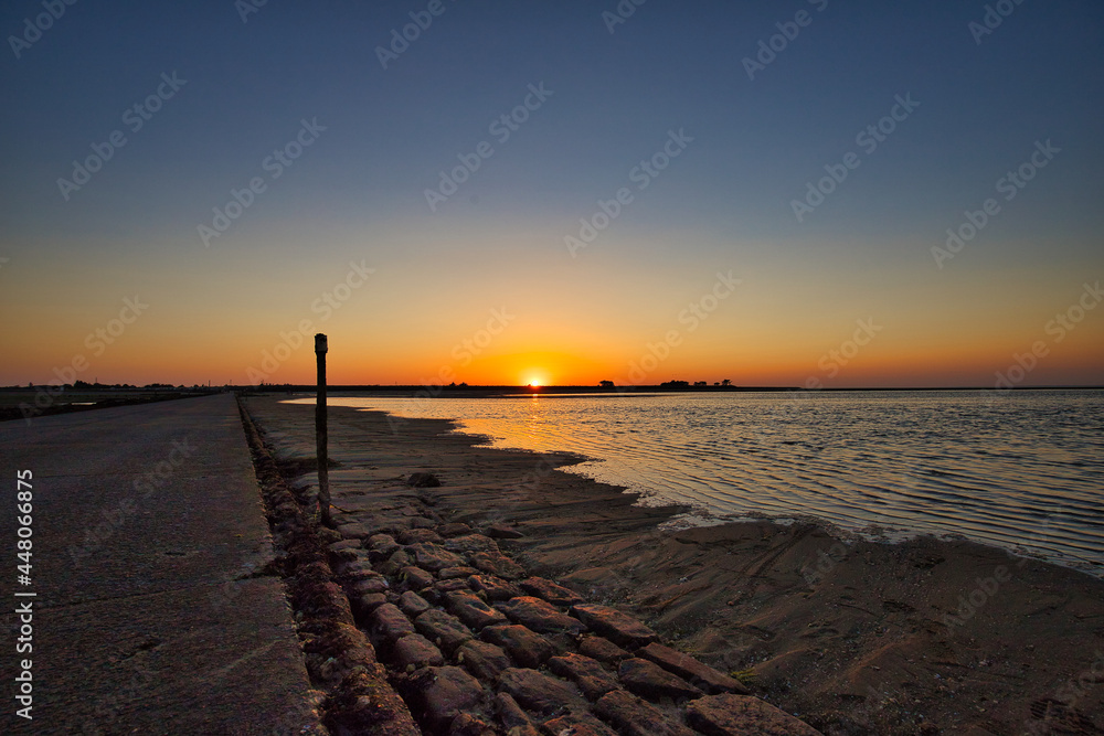 Obraz premium Passage du Gois - Noirmoutier