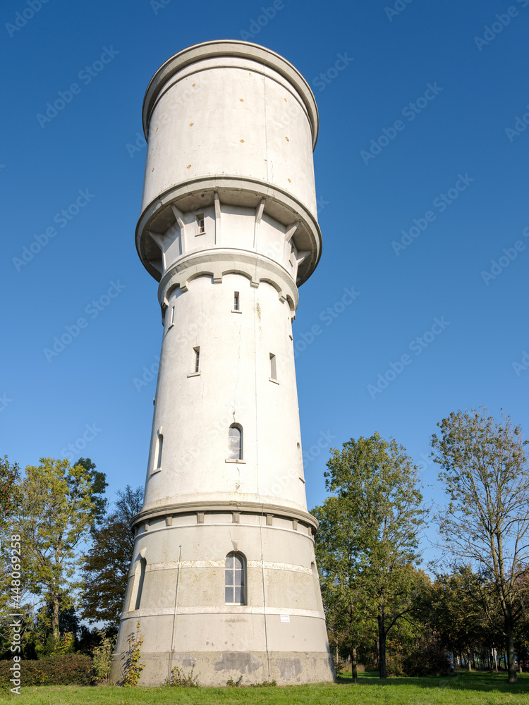 Watertoren in Meppel (1883), Drenthe Province, The Netherlands.