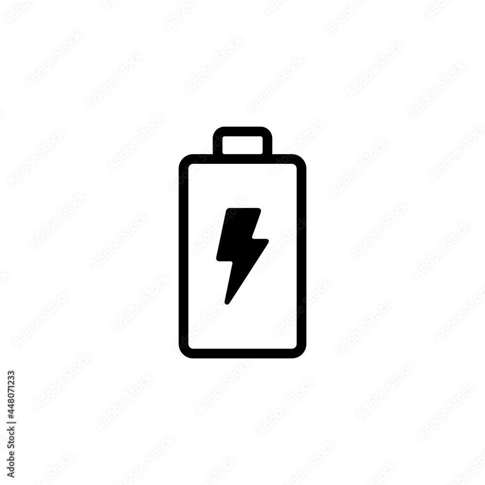 battery flat icon vector illustration battery flat icon vector illustration