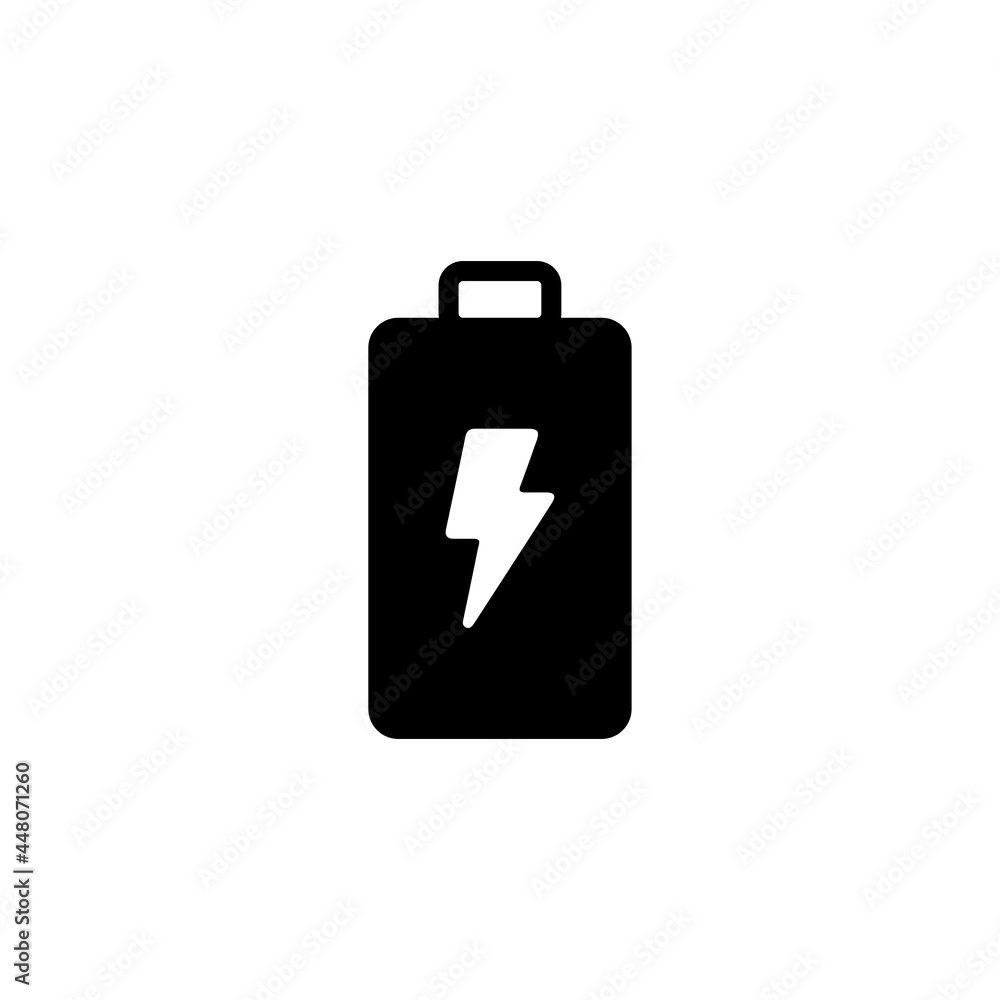 battery flat icon vector illustration battery flat icon vector illustration