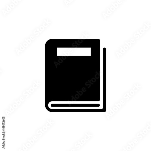 book flat ico vector illustration