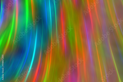 Wallpaper Mural Abstract neon background with rainbow highlights of light Torontodigital.ca