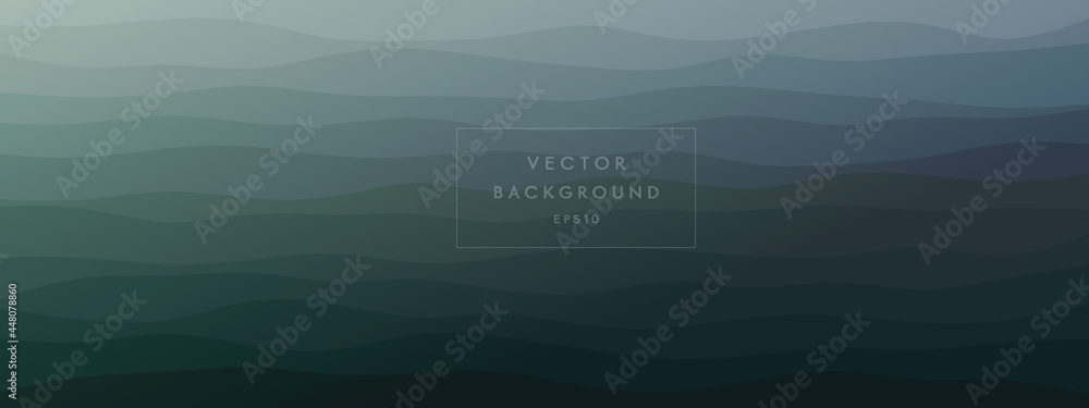 abstract wavy lines geometric trendy gradient background natural dark green combined color. Modern template for poster business card landing page website. vector illustration eps 10 abstract wavy lines geometric trendy gradient background natural dark green combined color. Modern template for poster business card landing page website. vector illustration eps 10