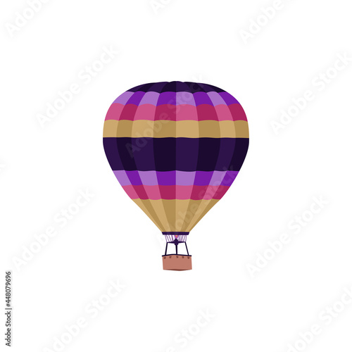 vector hot air ballon icon