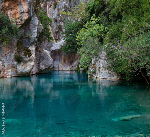 Cayon Goynuk is a natural wonder formed over millions of years, it is also a famous Turkish adventure park. 