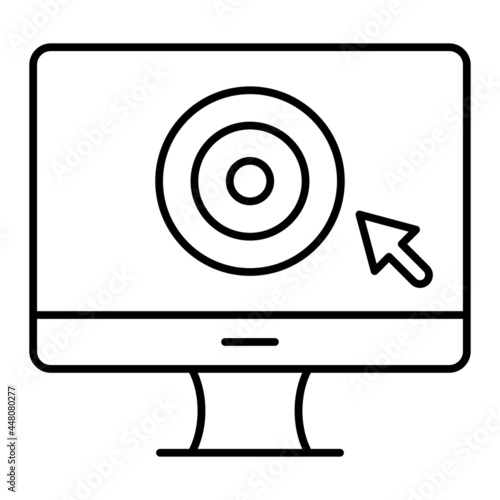 Vector Object Outline Icon Design