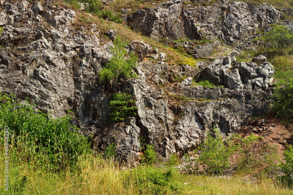 Landscape with rocks on a sunny summer day. Landscape with rocks on a sunny summer day.
