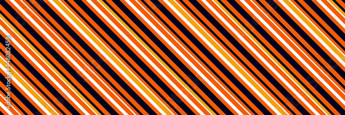 Halloween diagonal stripes textured background seamless pattern