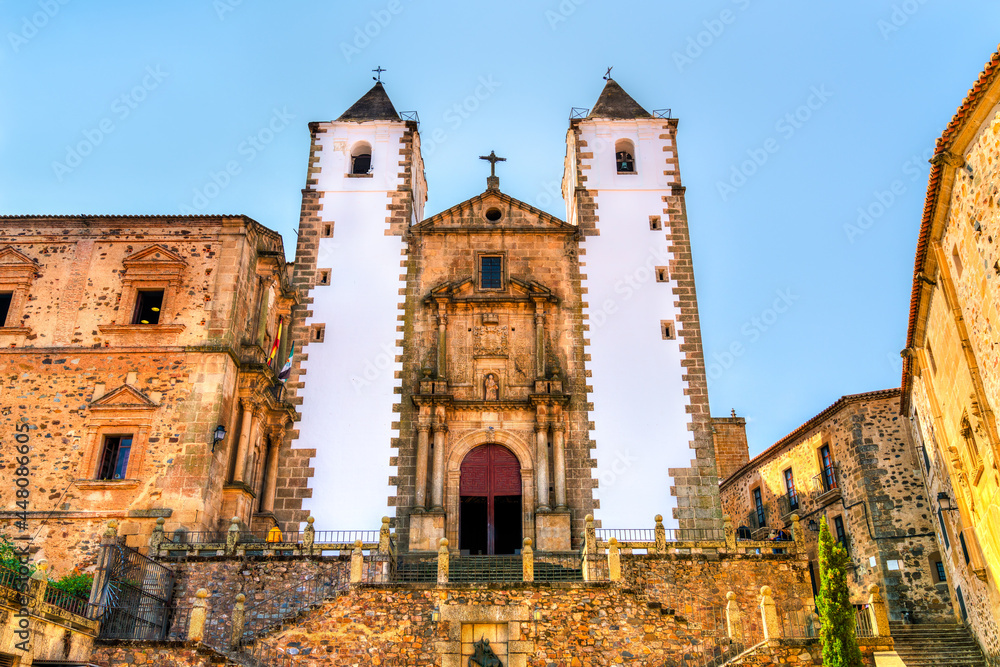 San Francisco Javier Church in Caceres, Spain