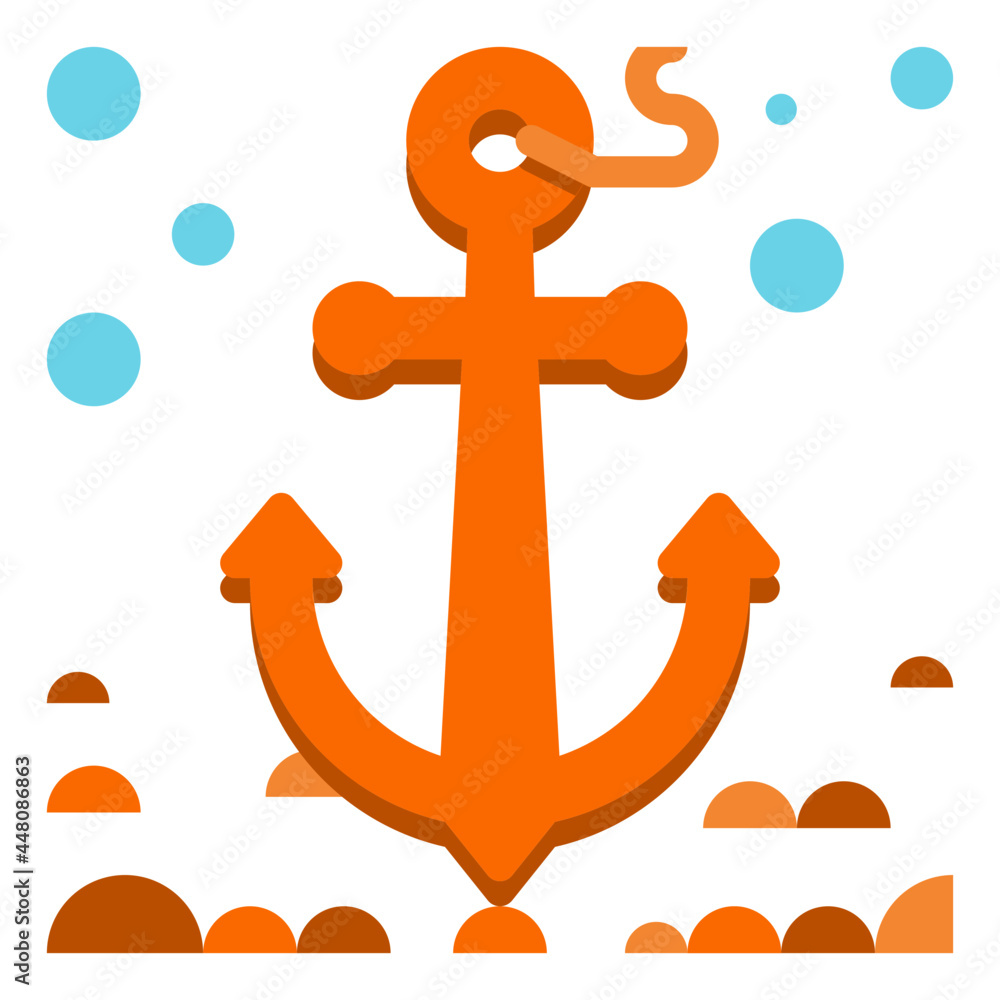 anchor flat icon anchor flat icon