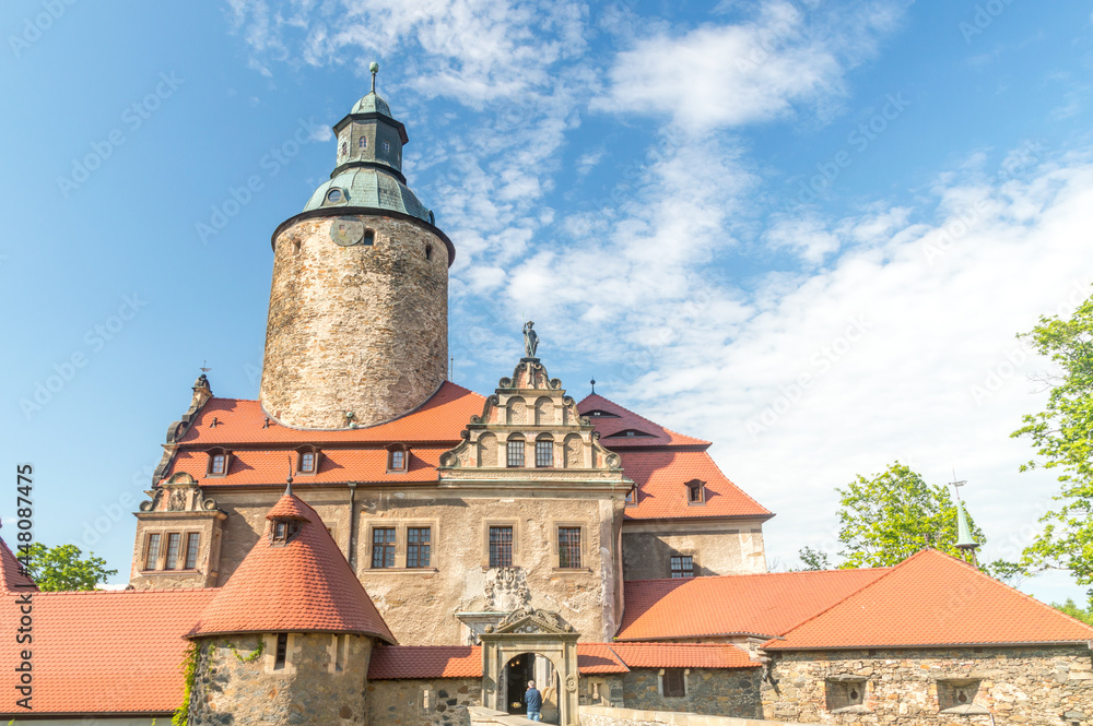 The main part of the Czocha Castle.
