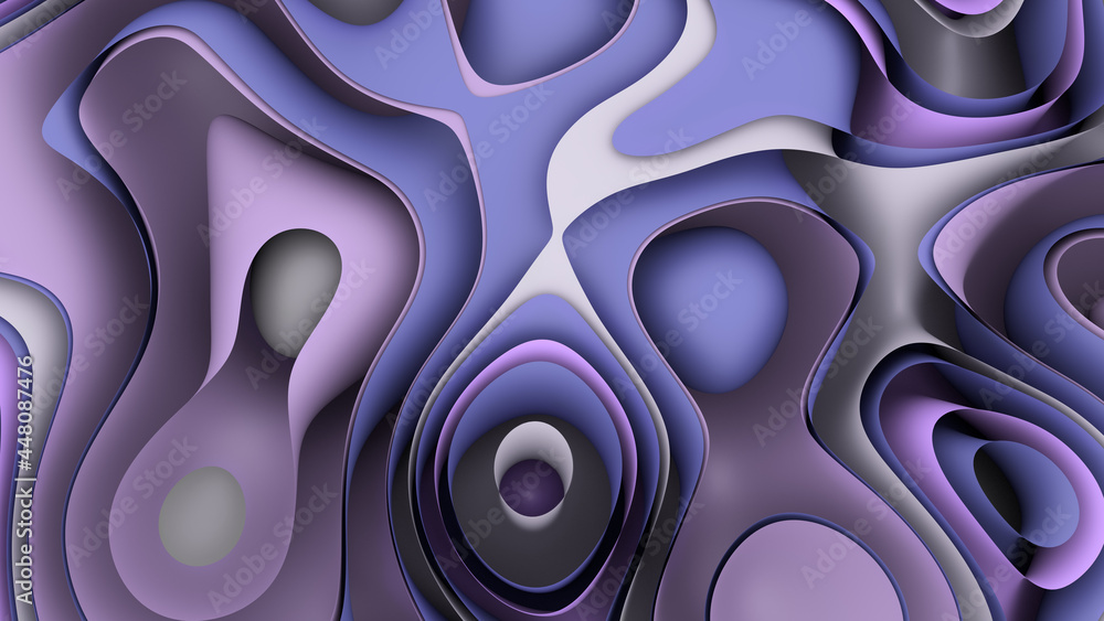 Abstract Flowing Soft Curved Lines Background Abstract Flowing Soft Curved Lines Background