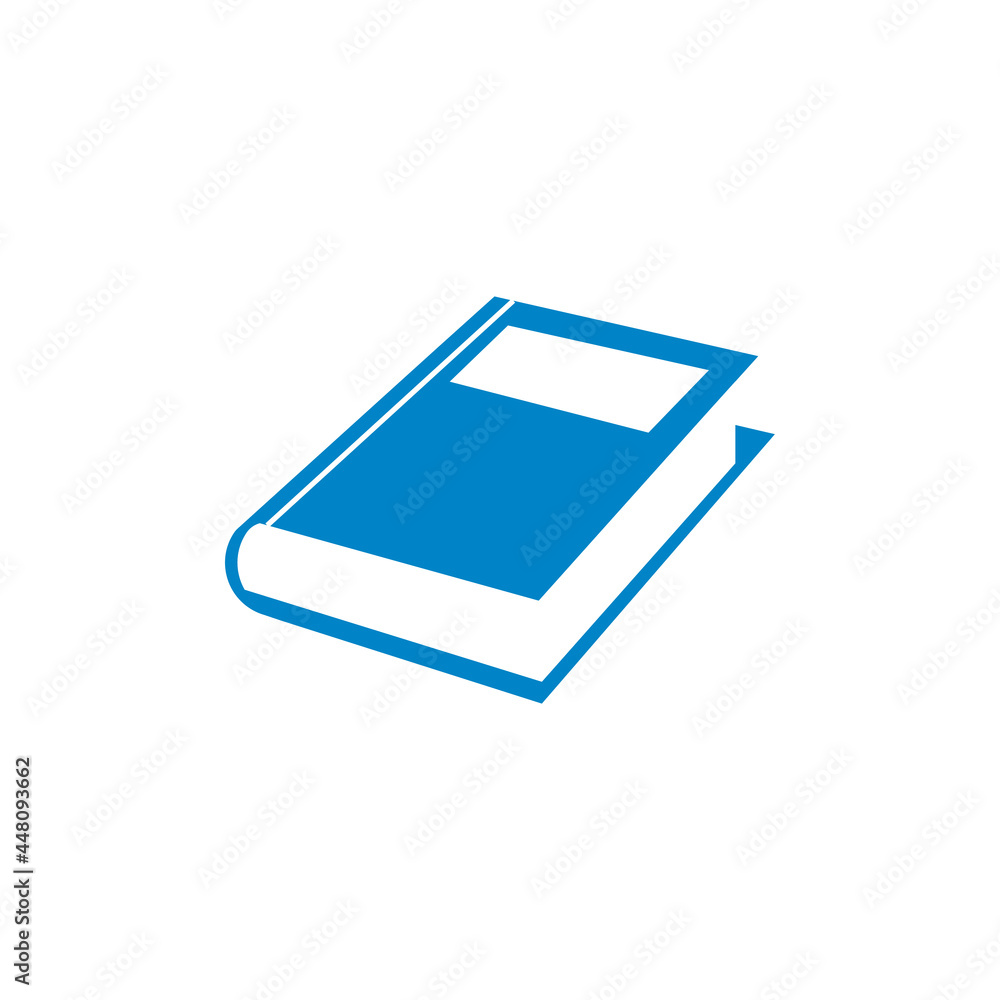 Book icon design illustration Book icon design illustration