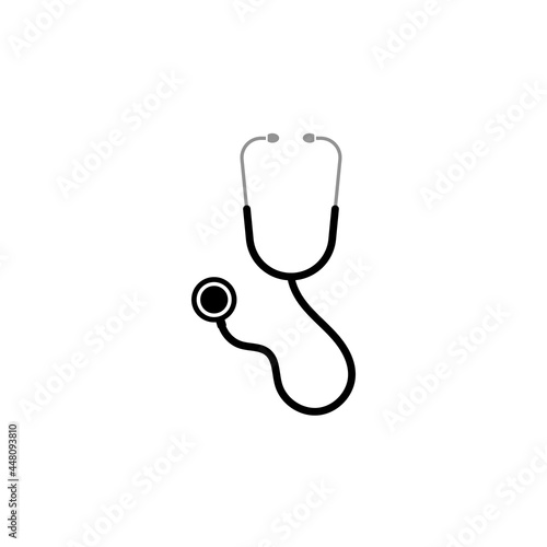 Stethoscope icon design illustration