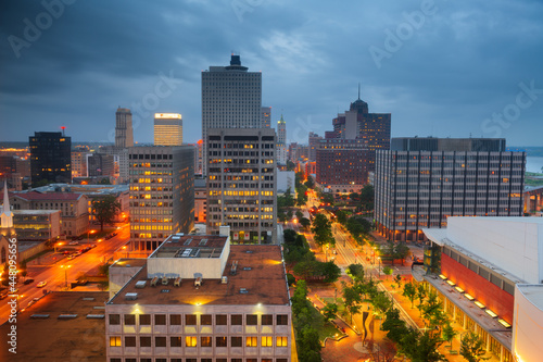 Memphis, Tennessee, USA downtown city skyline photo